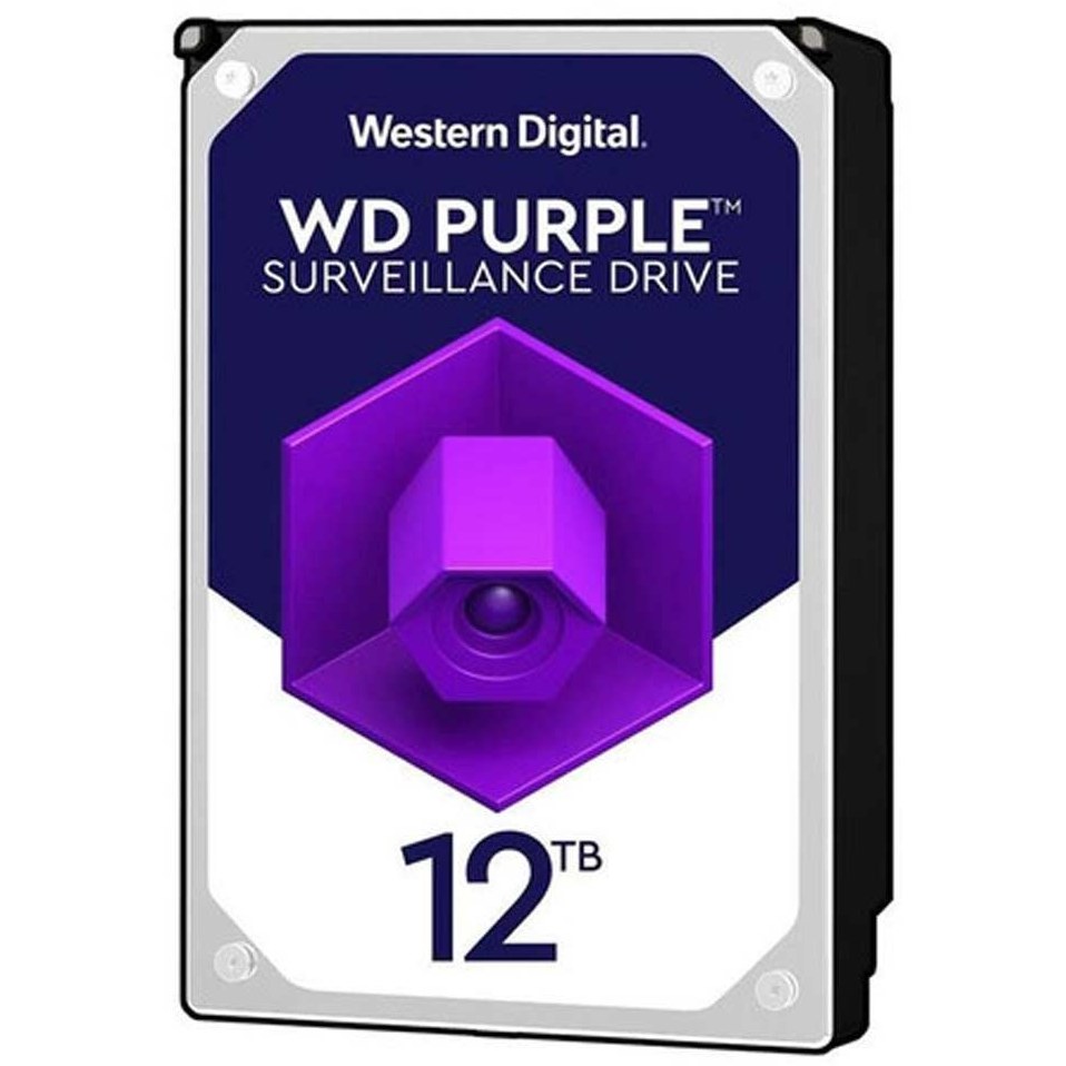 هارد اینترنال وسترن دیجیتال بنفش ظرفیت 12 ترابایت– WD12 TB purple HDD